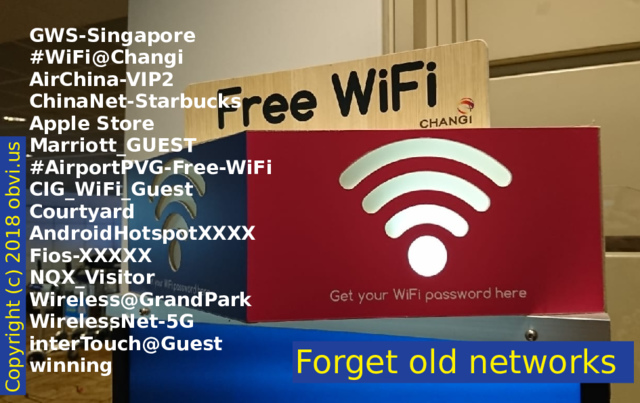 Forget old networks