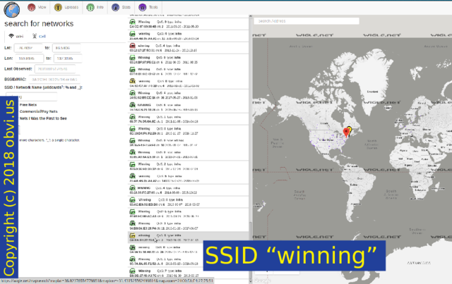 SSID winning